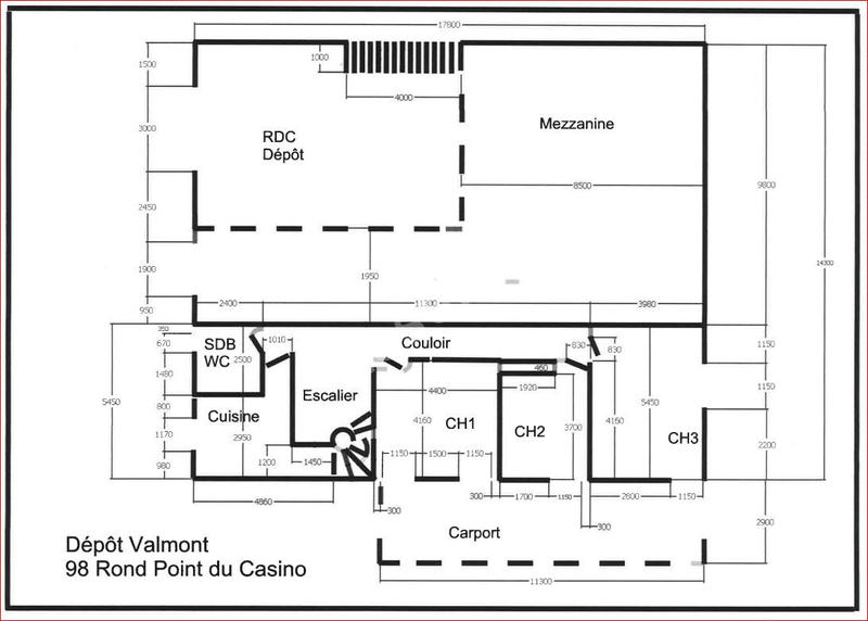Local d'activité / Entrepôt - 376 m²