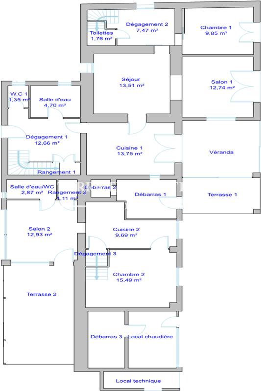 Mas - 220 m² - 15 pièces