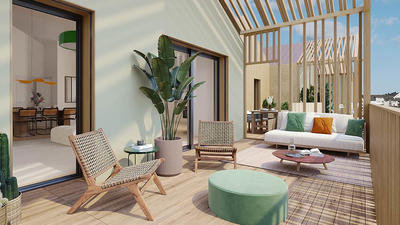 Appartement - 105 m² - 4 pièces