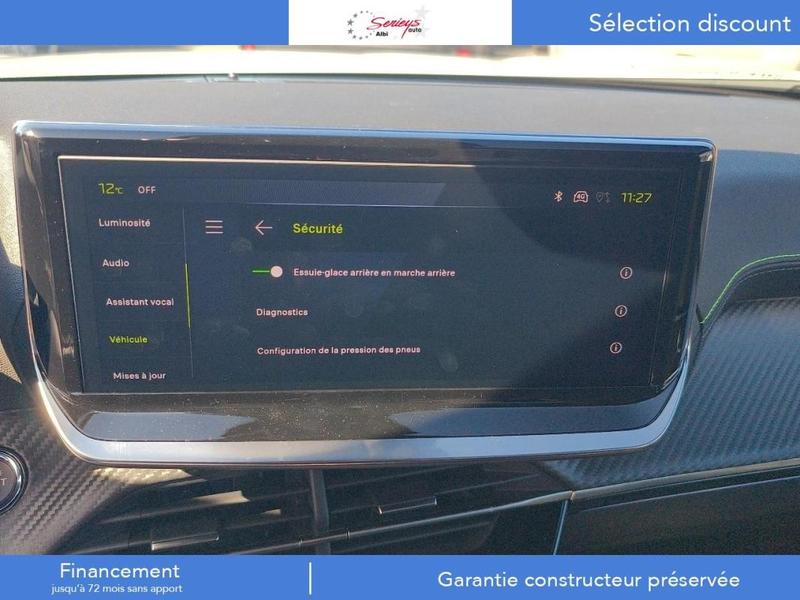 Peugeot 2008 Gt Hybrid 145 Dcs6 Toit Pano Navi+Vision 360+Ja18 Noire