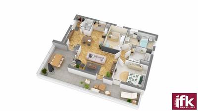 Appartement - 85 m² - 4 pièces