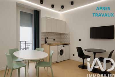 Appartement - 20 m² - 1 pièce