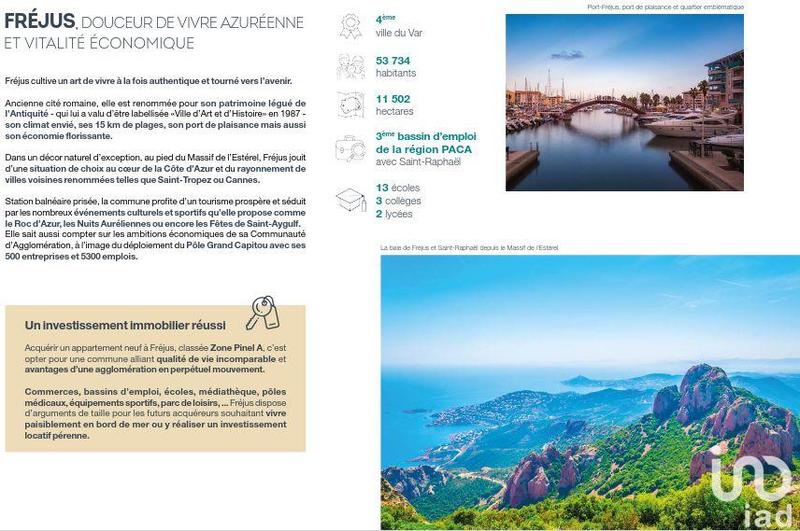 Appartement - 62 m² - 3 pièces