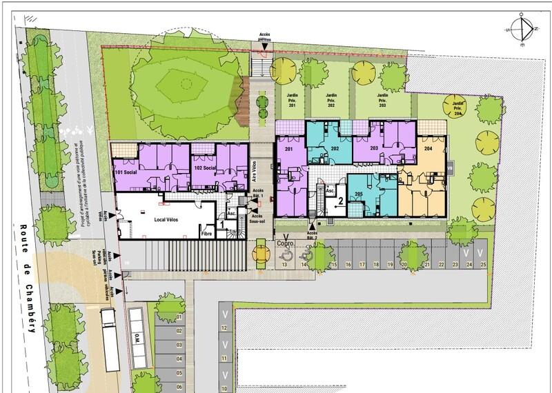 Appartement - 62 m² - 3 pièces