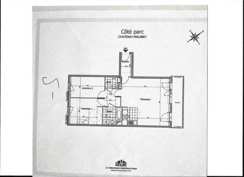 Appartement - 68 m² - 3 pièces