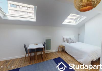 Chambre - 22 m² - 1 pièce