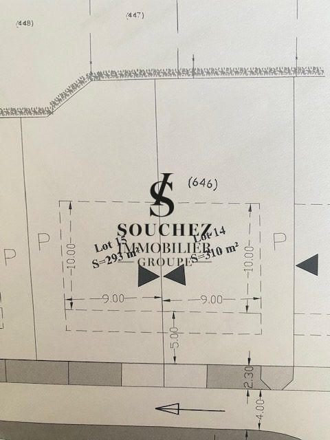 Terrain - 293 m²