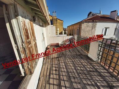 Appartement ancien - 42 m² - 2 pièces