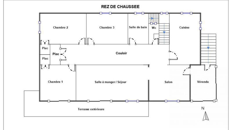 Maison - 115 m² - 7 pièces