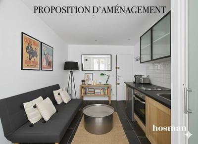 Appartement - 9 m² - 1 pièce