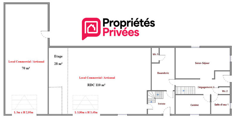 Maison - 138 m² - 6 pièces