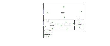 Appartement - 18 m² - 1 pièce