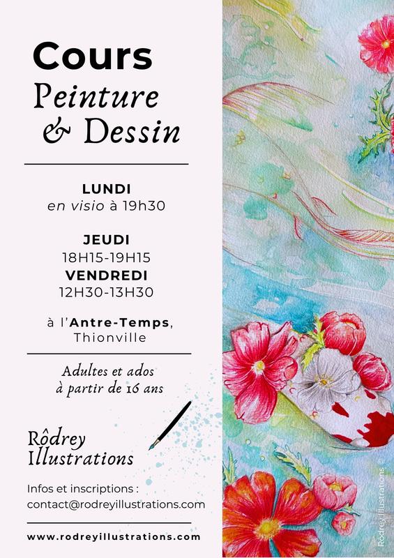 Cours de dessin et aquarelle