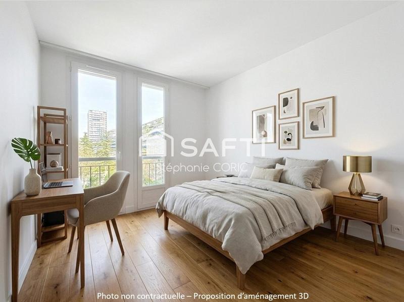 Appartement - 91 m² - 5 pièces