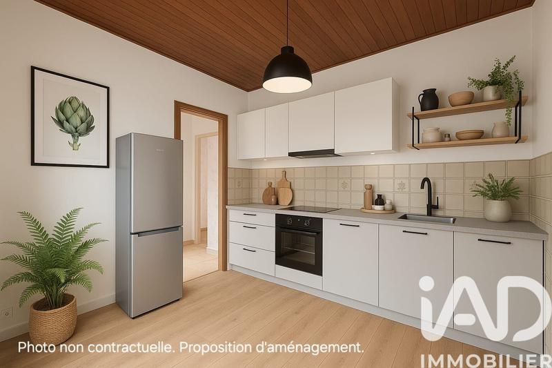 Maison - 70 m² - 3 pièces