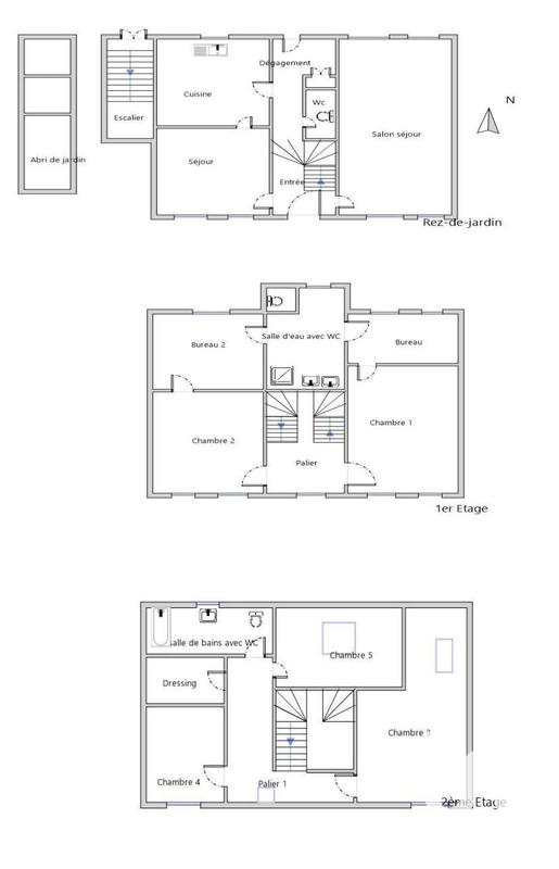 Maison - 203 m² - 8 pièces