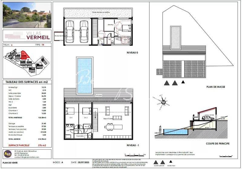 Villa - 135 m² - 4 pièces