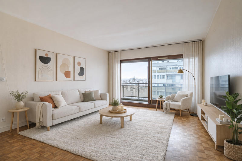 Appartement - 47 m² - 2 pièces