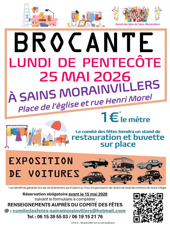 Brocante et exposition voitures anciennes