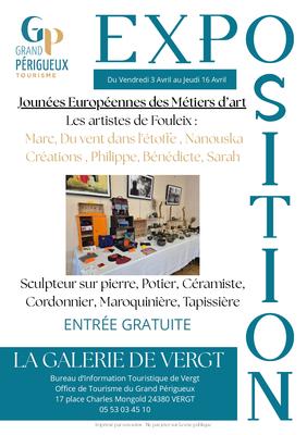 Exposition Journées Européennes des Métiers d'art