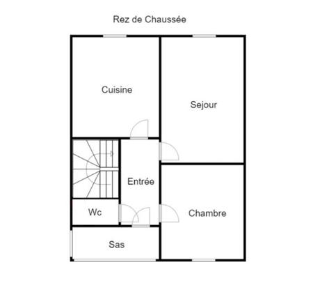 Maison - 83 m² - 5 pièces