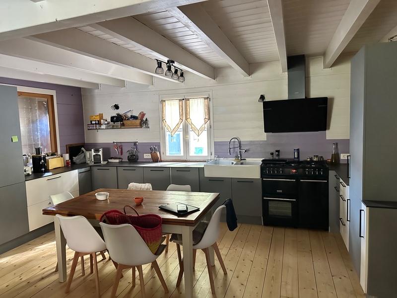 Maison de bois - 125 m² - 4 pièces