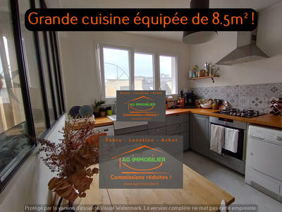 Appartement - 57 m² - 3 pièces