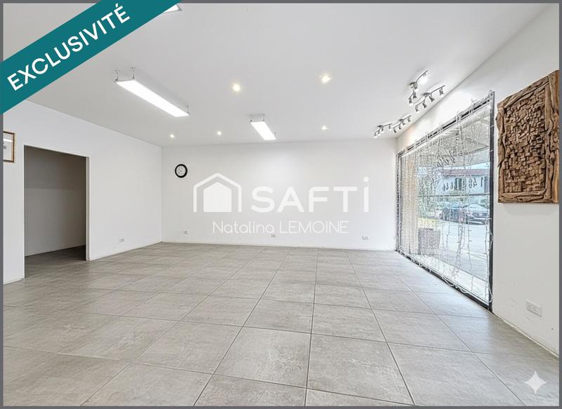 Local commercial - 110 m² - 2 pièces