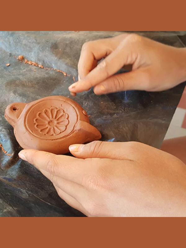 Atelier adulte Lampe à huile  - Site archéologique Glanum