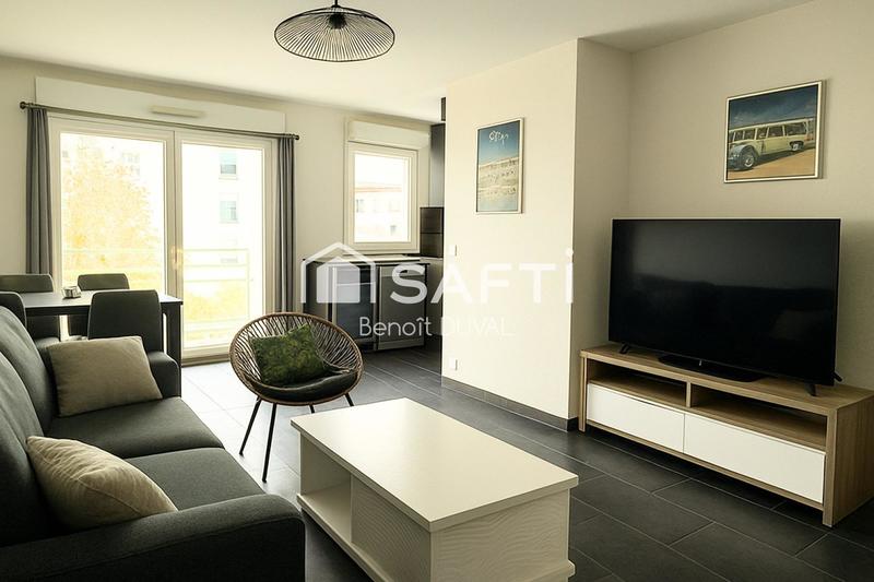 Appartement - 47 m² - 2 pièces