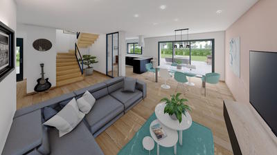 Maison - 136 m² - 5 pièces