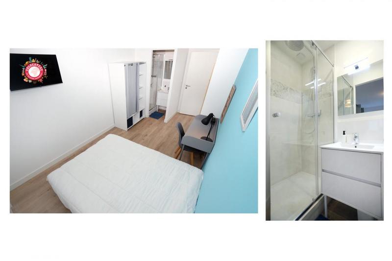 Chambre - 12 m² - 1 pièce