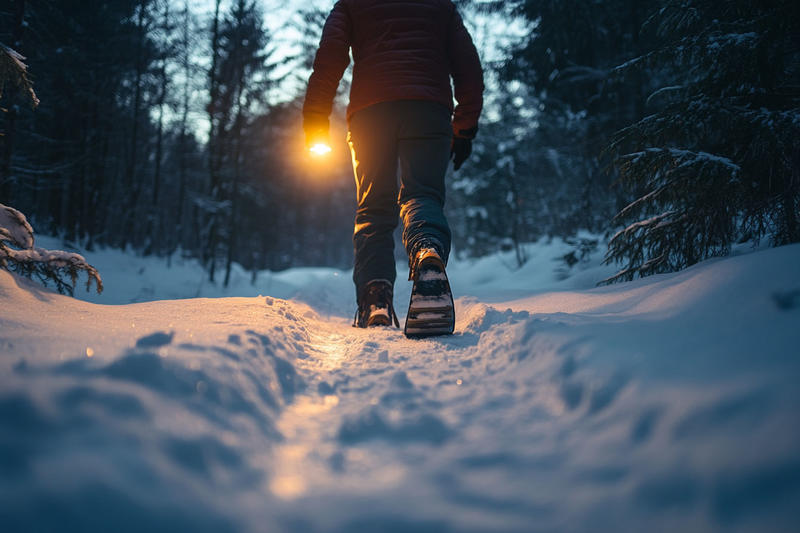 Sortie raquette nocturne : soirée fondue