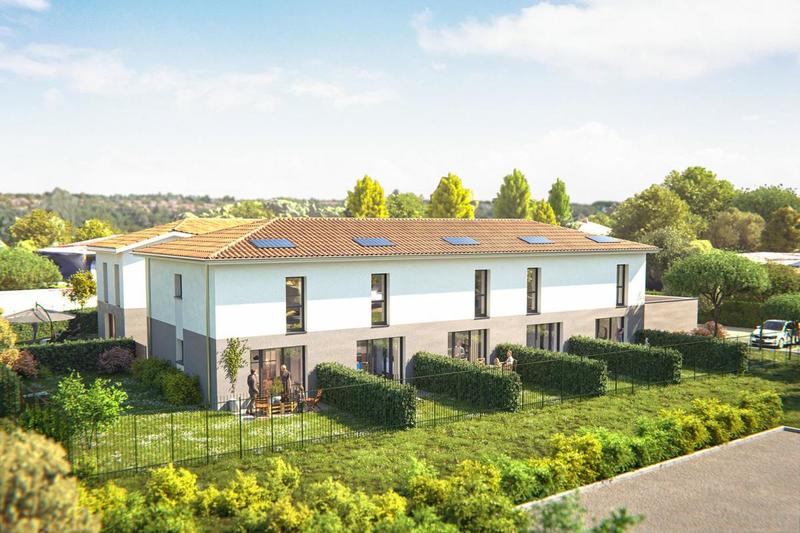 Maison jumelée - 66 m² - 3 pièces