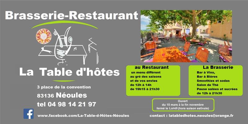 Restaurant traiteur la Table d'Hôtes