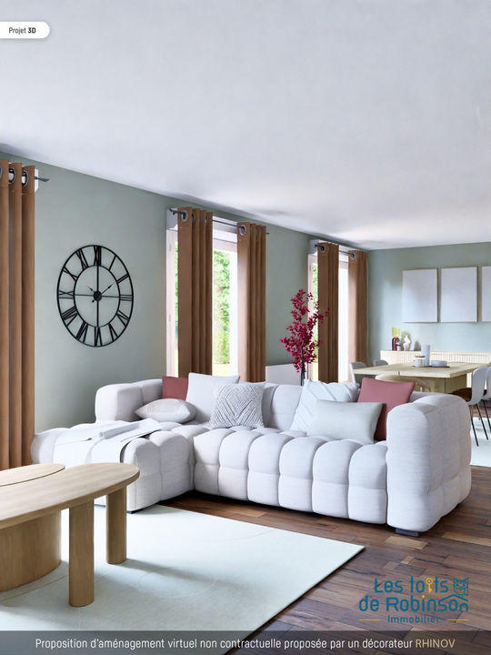 Appartement - 134 m² - 6 pièces