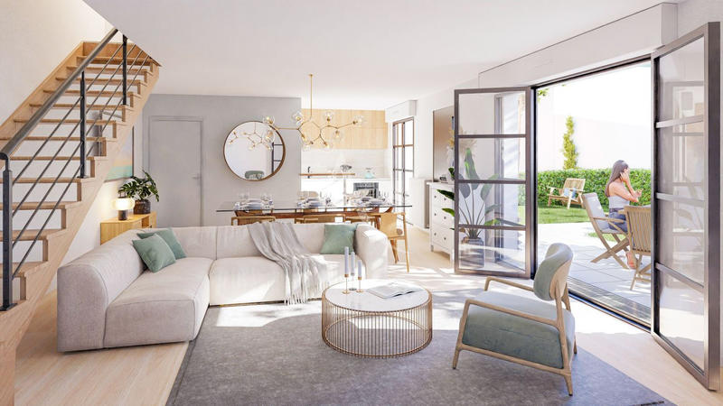 Maison - 93 m² - 5 pièces