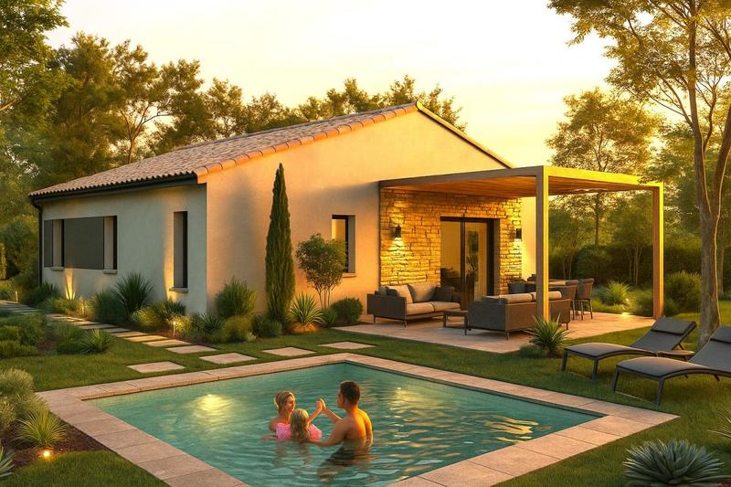 Maison - 80 m² - 4 pièces