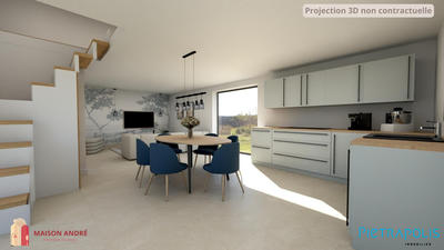 Maison - 110 m² - 4 pièces