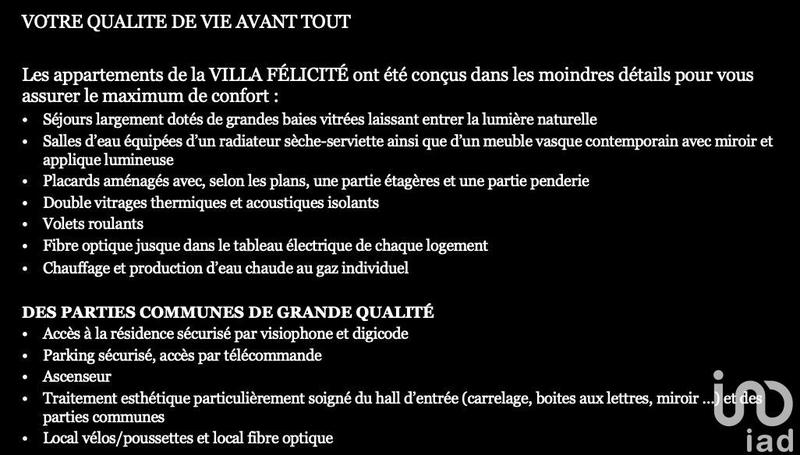 Appartement - 41 m² - 2 pièces