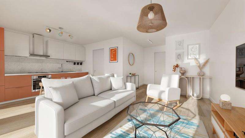 Appartement - 69 m² - 3 pièces