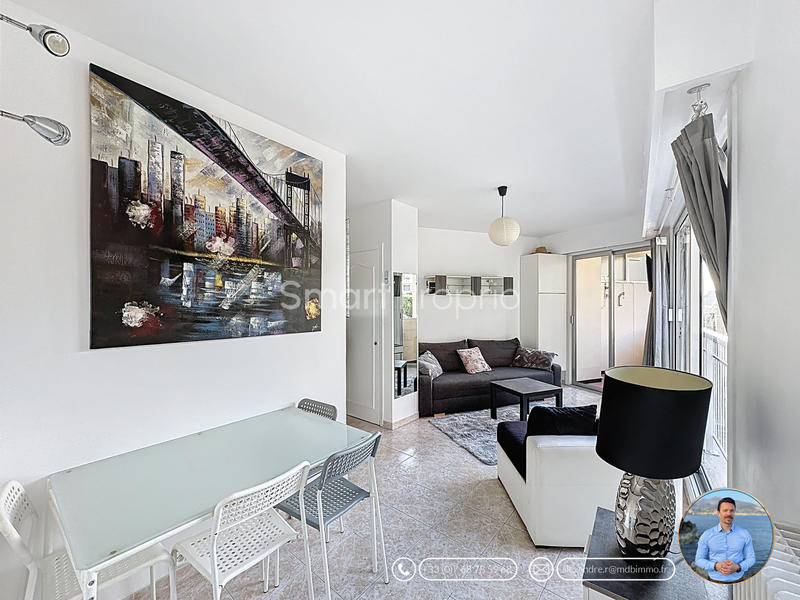 Appartement - 20 m² - 1 pièce