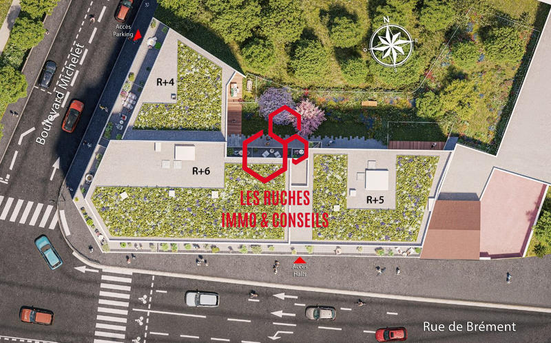 Appartement - 53 m² - 2 pièces