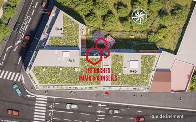 Appartement - 53 m² - 2 pièces