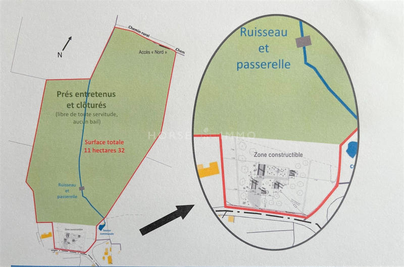 Terrain agricole - 113 100 m²