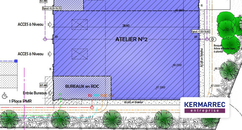 Local commercial - 465 m²