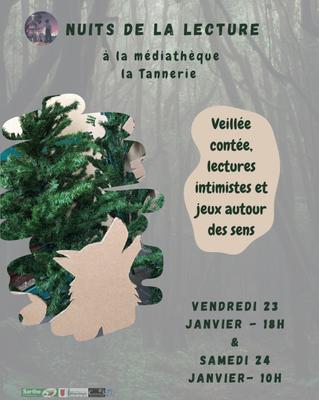 Nuits de la lecture : veillée contée au coin du feu