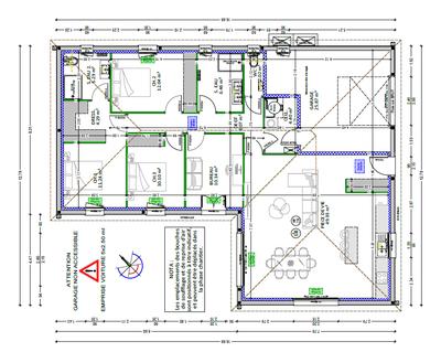 Maison - 124 m² - 6 pièces
