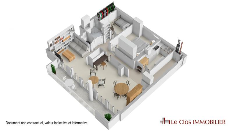 Appartement - 73 m² - 3 pièces