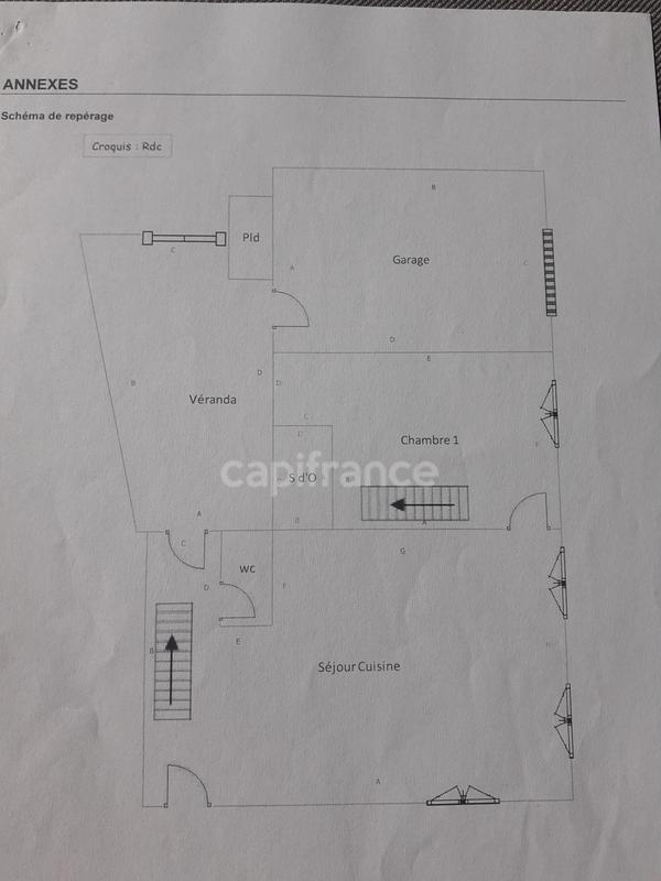 Maison de village - 128 m² - 6 pièces